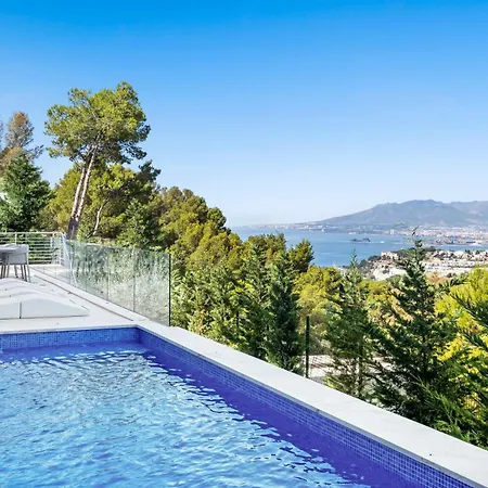Pinares De San Anton - Sea, City, Mountain, Views Villa Malaga